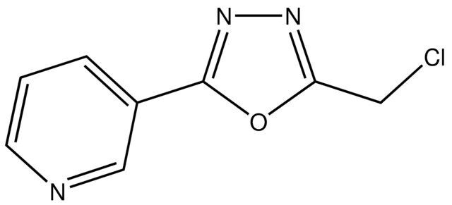 3-[5-(Chloromethyl)-1,3,4-oxadiazol-2-yl]pyridine