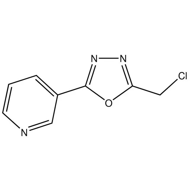 3-[5-(Chloromethyl)-1,3,4-oxadiazol-2-yl]pyridine
