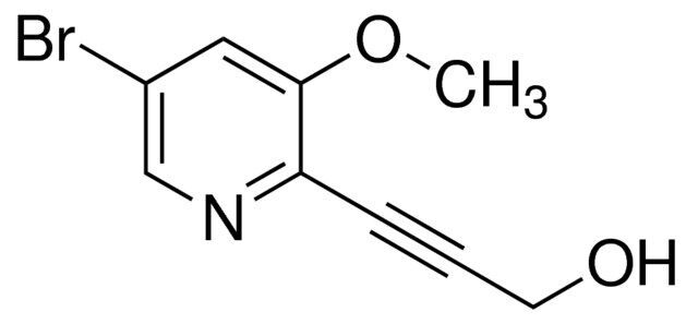 3-(5-Bromo-3-methoxypyridin-2-yl)prop-2-yn-1-ol
