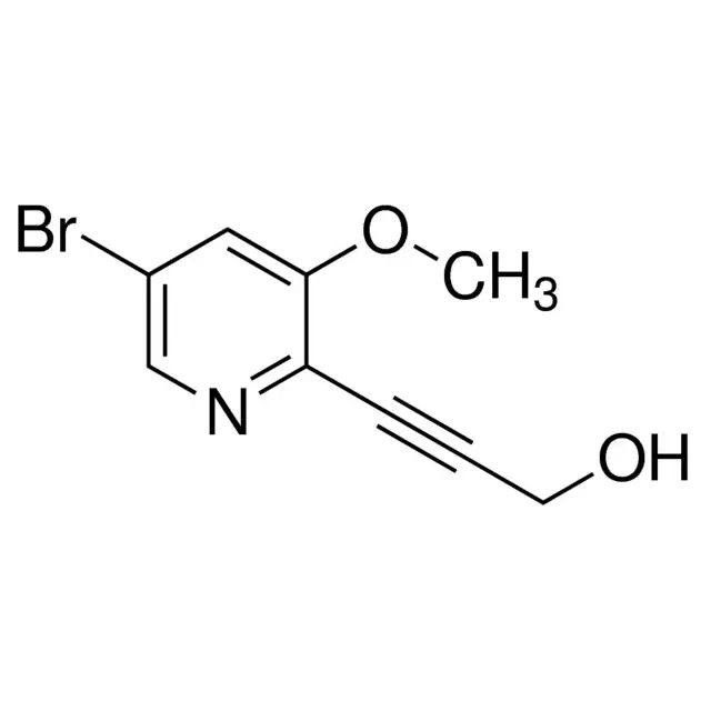 3-(5-Bromo-3-methoxypyridin-2-yl)prop-2-yn-1-ol