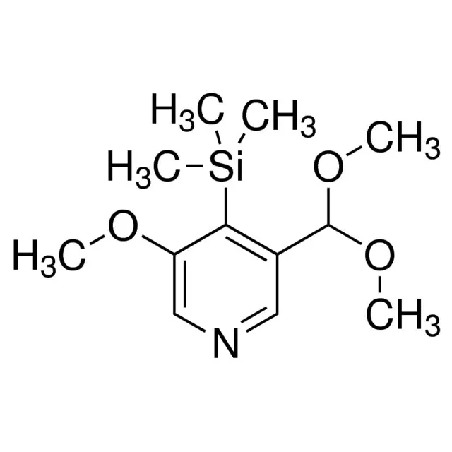 3-(Dimethoxymethyl)-5-methoxy-4-(trimethylsilyl)pyridine