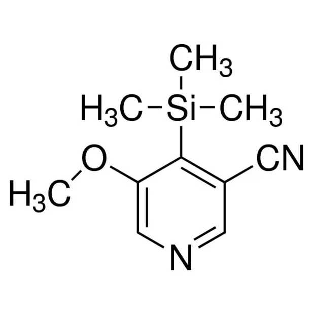 5-Methoxy-4-(trimethylsilyl)nicotinonitrile