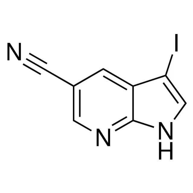 3-Iodo-1H-pyrrolo[2,3-b]pyridine-5-carbonitrile