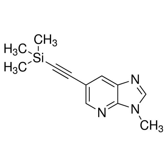3-Methyl-6-((trimethylsilyl)ethynyl)-3H-imidazo[4,5-b]pyridine
