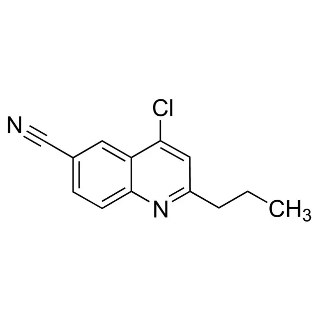 4-Chloro-2-propyl-6-quinolinecarbonitrile