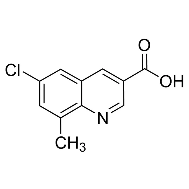6-Chloro-8-methylquinoline-3-carboxylic acid