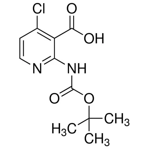 2-(tert-Butoxycarbonylamino)-4-chloronicotinic acid
