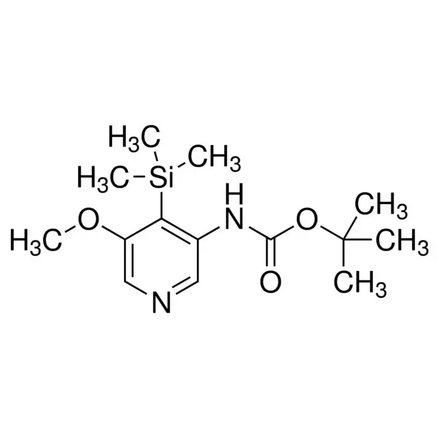 tert-Butyl 5-methoxy-4-(trimethylsilyl)pyridin-3-ylcarbamate