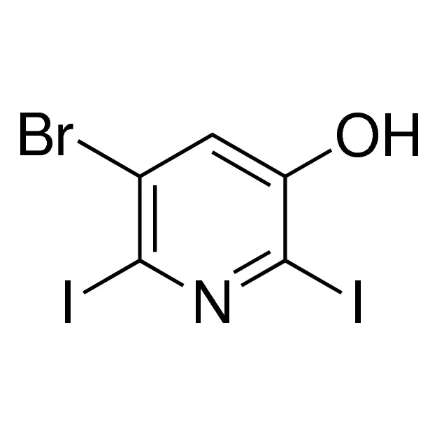 5-Bromo-2,6-diiodopyridin-3-ol