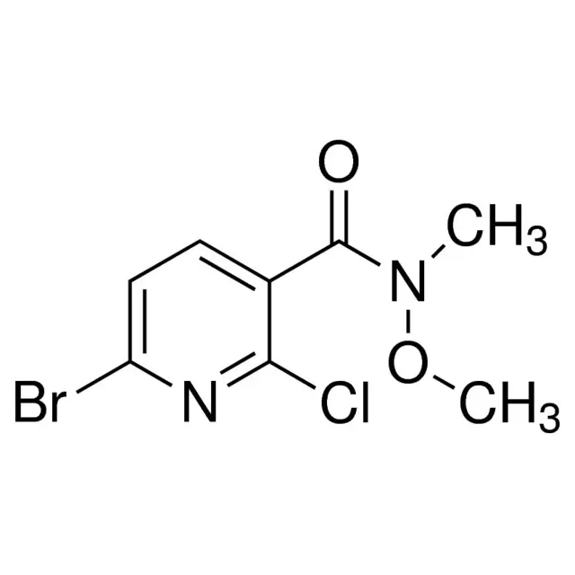 6-Bromo-2-chloro-N-methoxy-N-methylnicotinamide