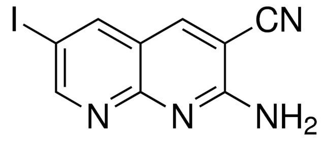 2-Amino-6-iodo-[1,8]naphthyridine-3-carbonitrile