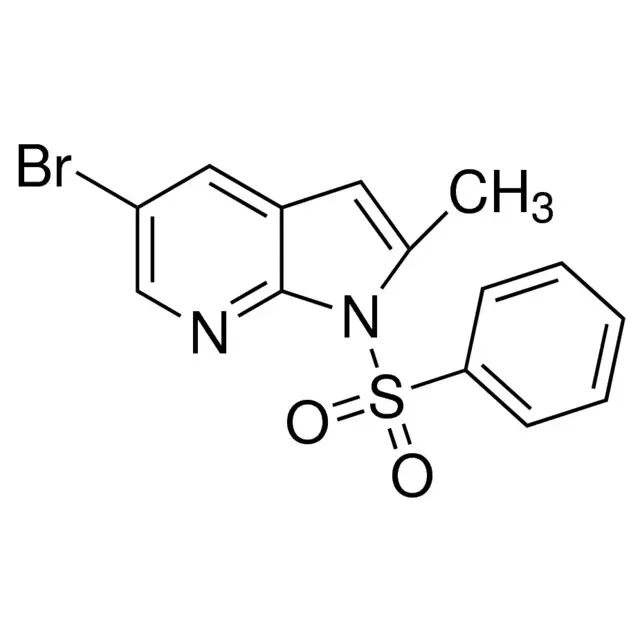 5-Bromo-2-methyl-1-(phenylsulfonyl)-1H-pyrrolo[2,3-b]pyridine