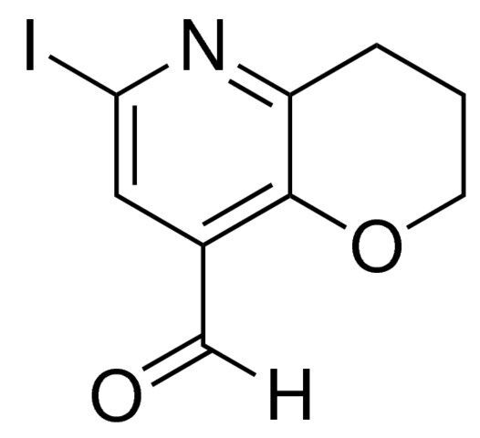 6-Iodo-3,4-dihydro-2H-pyrano[3,2-b]pyridine-8-carbaldehyde