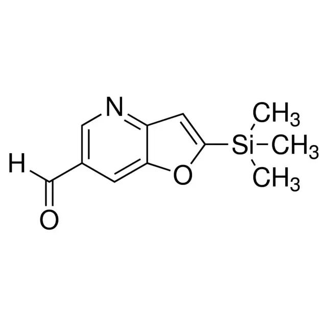2-(Trimethylsilyl)furo[3,2-b]pyridine-6-carbaldehyde