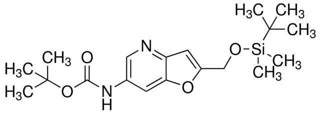 tert-Butyl 2-((tert-butyldimethylsilyloxy)methyl)furo[3,2-b]pyridin-6-ylcarbamate