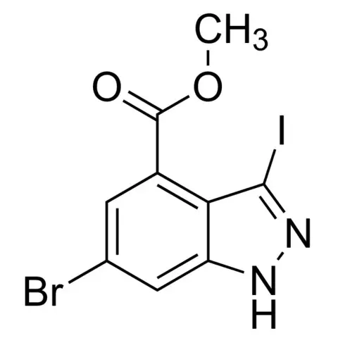Methyl 6-bromo-3-iodo-1H-indazole-4-carboxylate