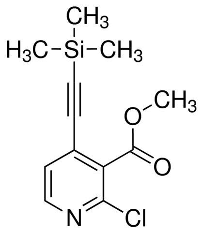 2-Chloro-4-trimethylsilanylethynyl-nicotinic acid methyl ester