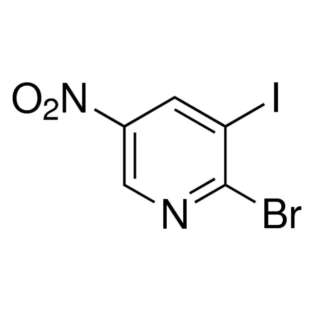 2-Bromo-3-iodo-5-nitropyridine