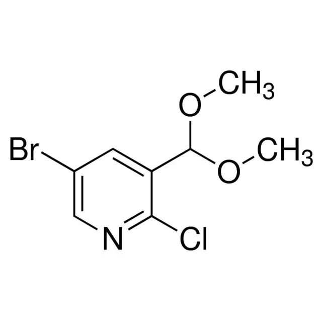 5-Bromo-2-chloro-3-dimethoxymethyl-pyridine