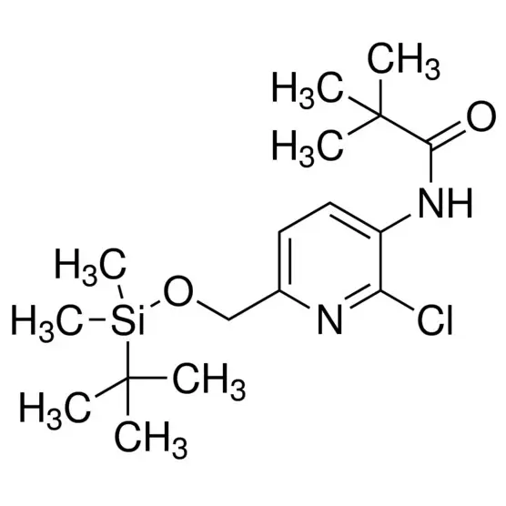 N-(6-((tert-Butyldimethylsilyloxy)methyl)-2-chloropyridin-3-yl)pivalamide