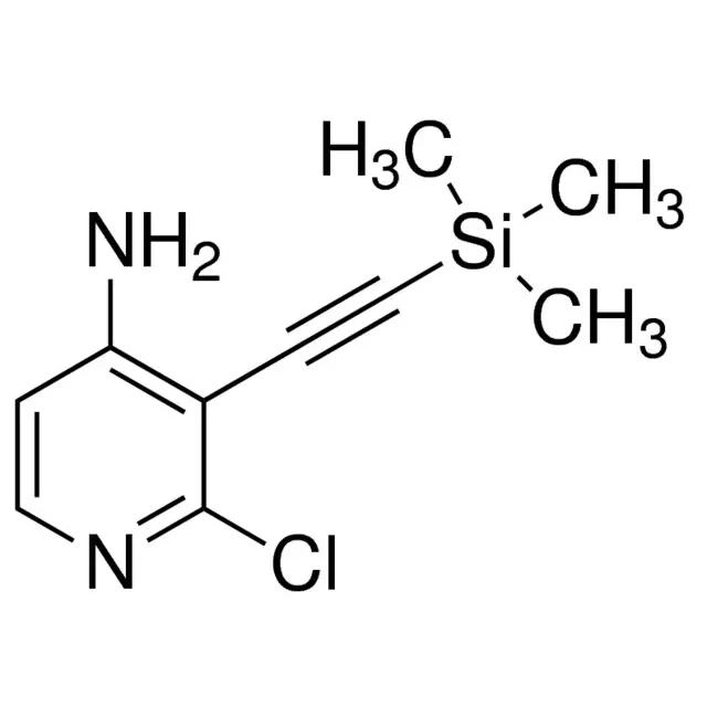 2-Chloro-3-((trimethylsilyl)ethynyl)pyridin-4-amine