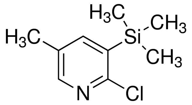 2-Chloro-5-methyl-3-(trimethylsilyl)pyridine