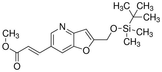 (E)-Methyl 3-(2-((tert-butyldimethylsilyloxy)methyl)furo[3,2-b]pyridin-6-yl)acrylate