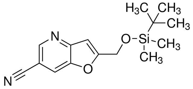 2-((tert-Butyldimethylsilyloxy)methyl)furo[3,2-b]pyridine-6-carbonitrile