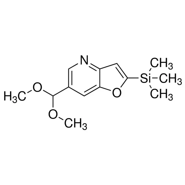 6-(Dimethoxymethyl)-2-(trimethylsilyl)furo[3,2-b]pyridine