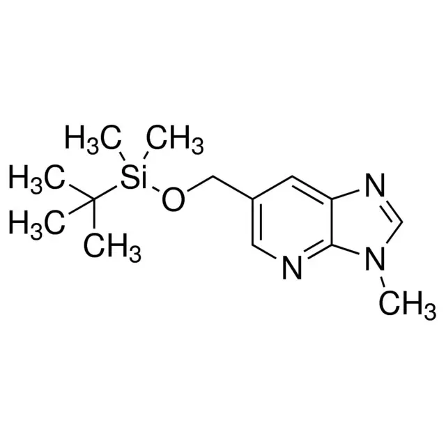 6-((tert-Butyldimethylsilyloxy)methyl)-3-methyl-3H-imidazo[4,5-b]pyridine