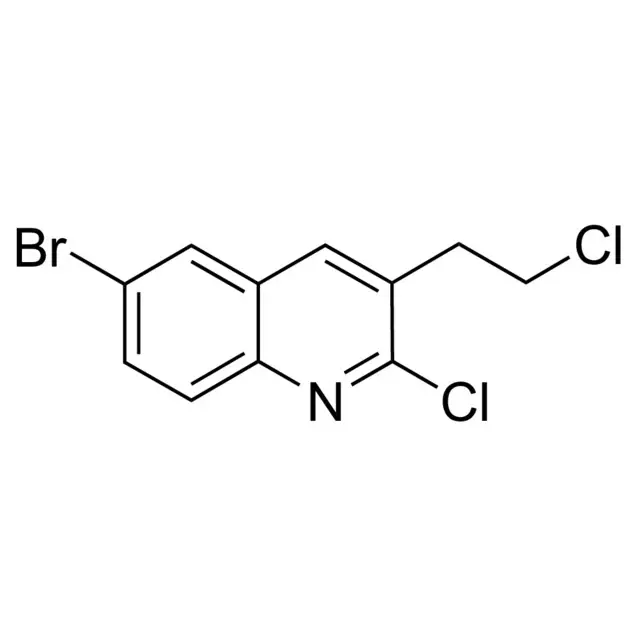2-Chloro-3-(2-chloroethyl)-6-bromoquinoline
