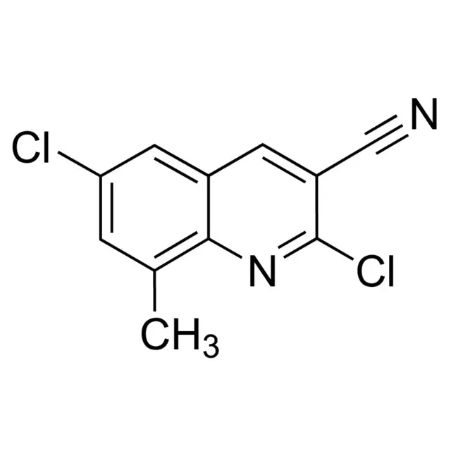 2,6-Dichloro-8-methylquinoline-3-carbonitrile