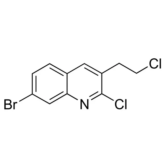 2-Chloro-3-(2-chloroethyl)-7-bromoquinoline