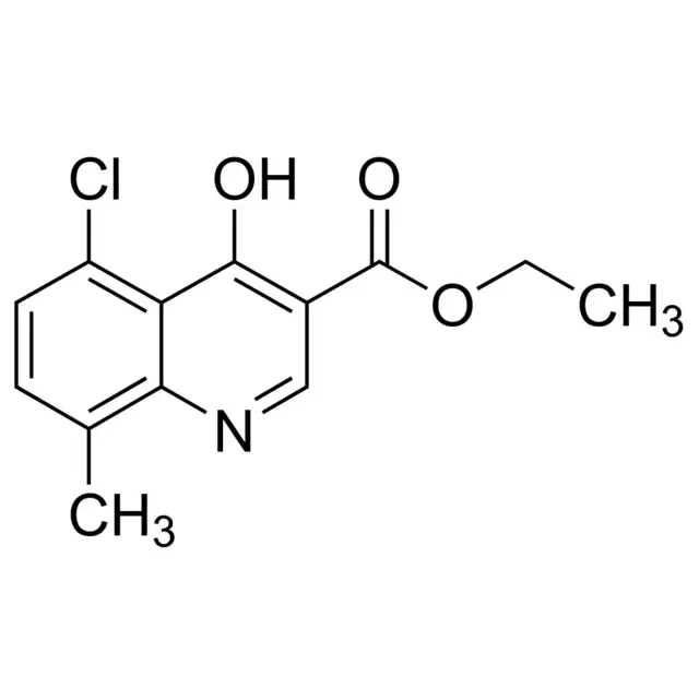 5-Chloro-4-hydroxy-8-methylquinoline-3-carboxylic acid ethyl ester