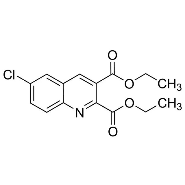 6-Chloroquinoline-2,3-dicarboxylic acid diethyl ester