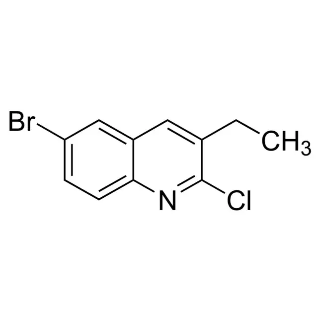 6-Bromo-2-chloro-3-ethylquinoline