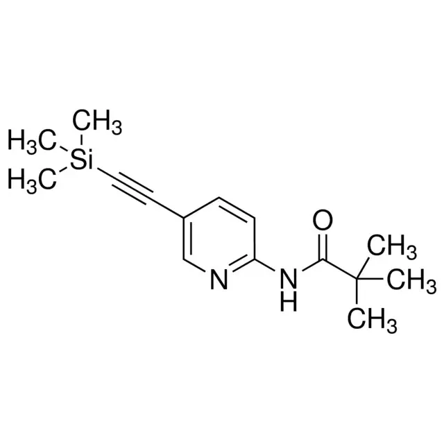 2,2-Dimethyl-N-(5-trimethylsilanylethynyl-pyridin-2-yl)-propionamide