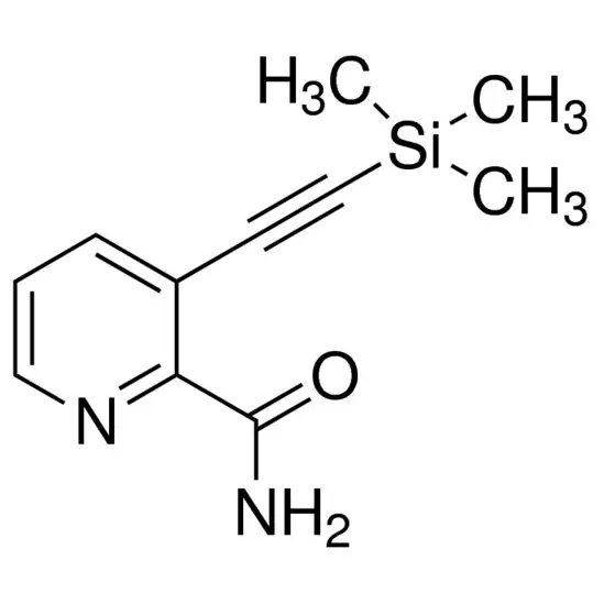 3-Trimethylsilanylethynyl-pyridine-2-carboxylic acid amide