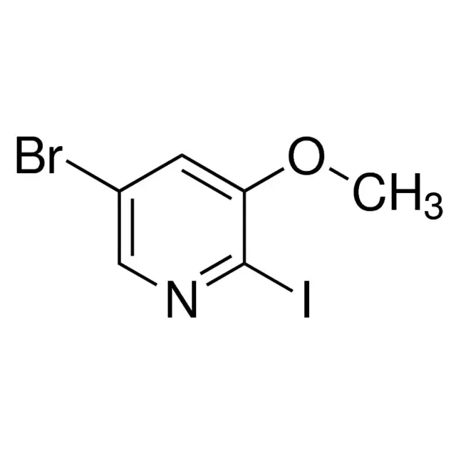 5-Bromo-2-iodo-3-methoxypyridine