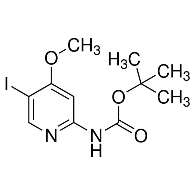 tert-Butyl 5-iodo-4-methoxypyridin-2-ylcarbamate