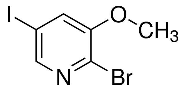2-Bromo-5-iodo-3-methoxypyridine