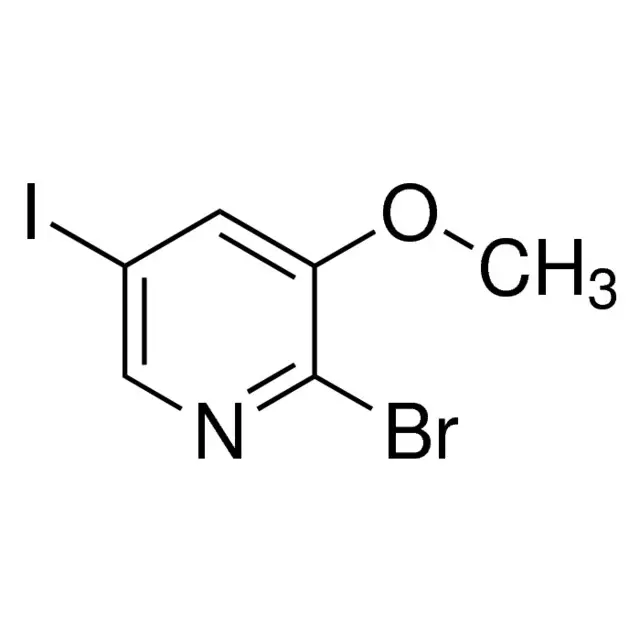 2-Bromo-5-iodo-3-methoxypyridine