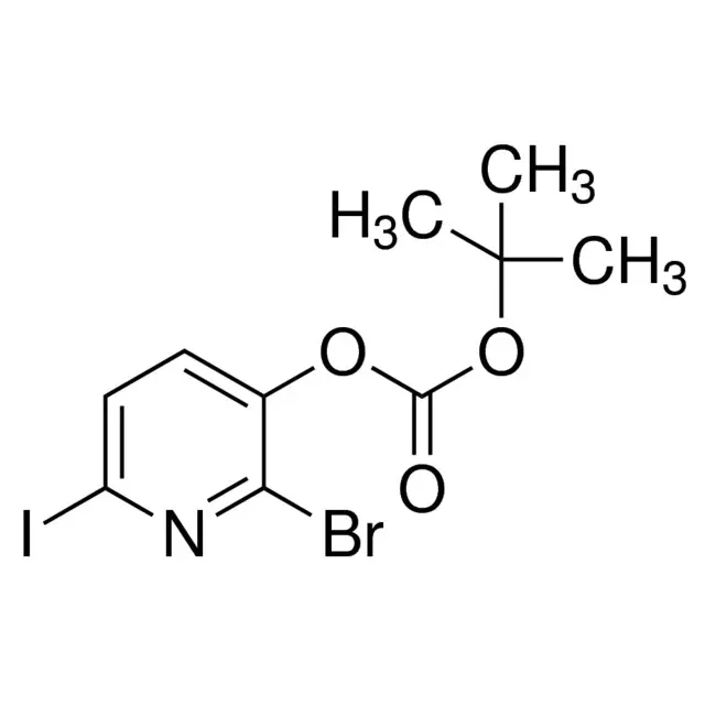 2-Bromo-6-iodopyridin-3-yl tert-butyl carbonate
