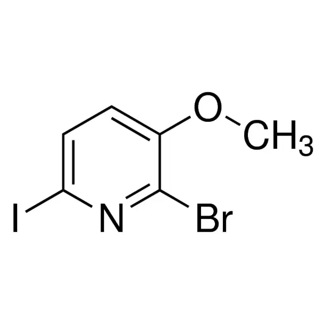 2-Bromo-6-iodo-3-methoxypyridine