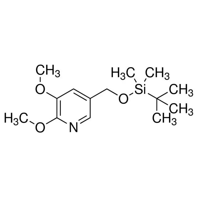 5-((tert-Butyldimethylsilyloxy)methyl)-2,3-dimethoxypyridine