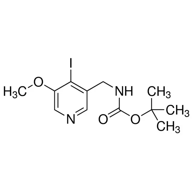 tert-Butyl (4-iodo-5-methoxypyridin-3-yl)methylcarbamate