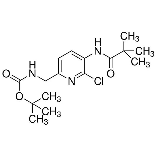tert-Butyl (6-chloro-5-pivalamidopyridin-2-yl)methylcarbamate