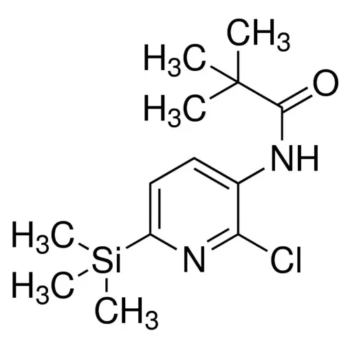 N-(2-Chloro-6-(trimethylsilyl)pyridin-3-yl)pivalamide
