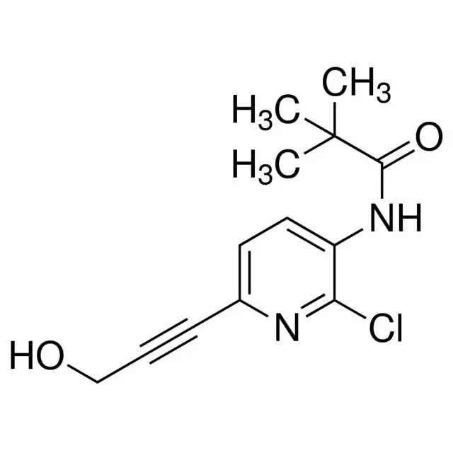 N-(2-Chloro-6-(3-hydroxyprop-1-ynyl)pyridin-3-yl)pivalamide