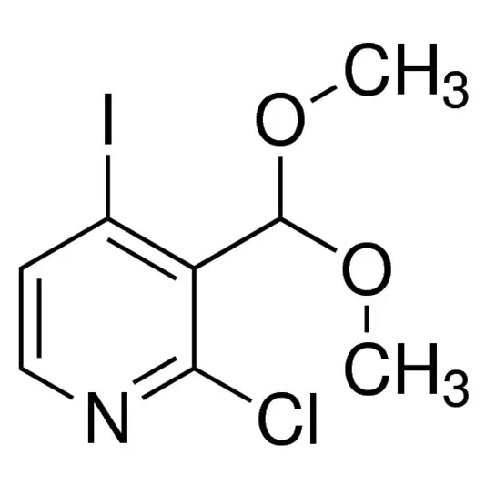 2-Chloro-3-(dimethoxymethyl)-4-iodopyridine